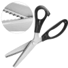 Arts & Crafts : Steel Zig Zag 4mm Pinking Shear Scissors