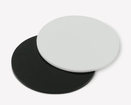 Acrylic Blanks : BLACK & WHITE Various Circle/Discs 20 to 85cm in 3mm