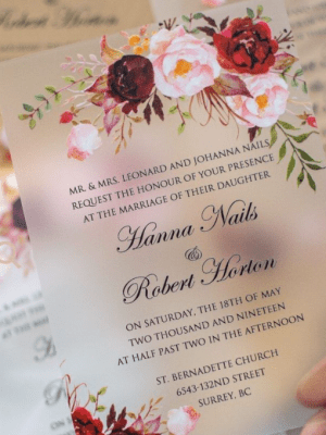 3D UV Prints : Direct to Acrylic 3mm Frosted D/S Clear or White A6, A5, A4, A3