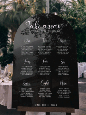 3D UV Prints : Direct to Acrylic ARCHED BLACK or WHITE A6, A5, A4, A3, A2, A1 (3 or 5mm)