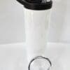 Sublimation Blanks : 20oz Straight Flip Lid Tumbler With Carry Handle + Slider Screw On Lid