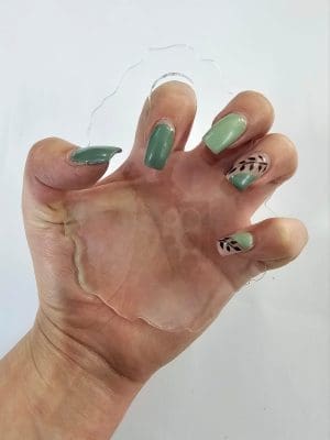 Laser Acrylic Shapes : CLEAR Irregular Nail Pallet Acrylic Acrylic (1.5, 2, 3 & 5mm)