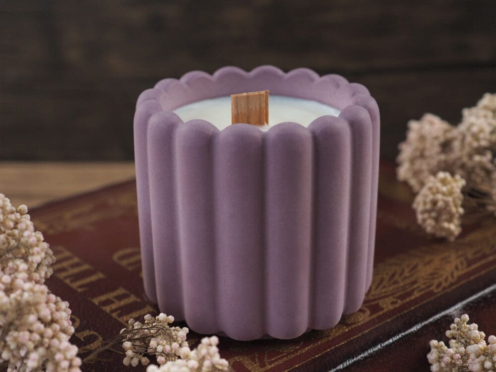 Silicone Moulds : (4) Container/Jar Silicone Moulds for Candle, Jesmonite & Resin Art