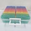 Storage Container Colour. 5 Arts & Crafts : 17 Piece Storage Container with 16 Inner Cases Plastic Storage Boxes with handle
