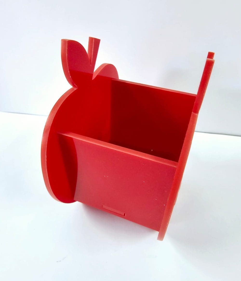 Laser DIY Acrylic : Apple Pen/Pencil Holder