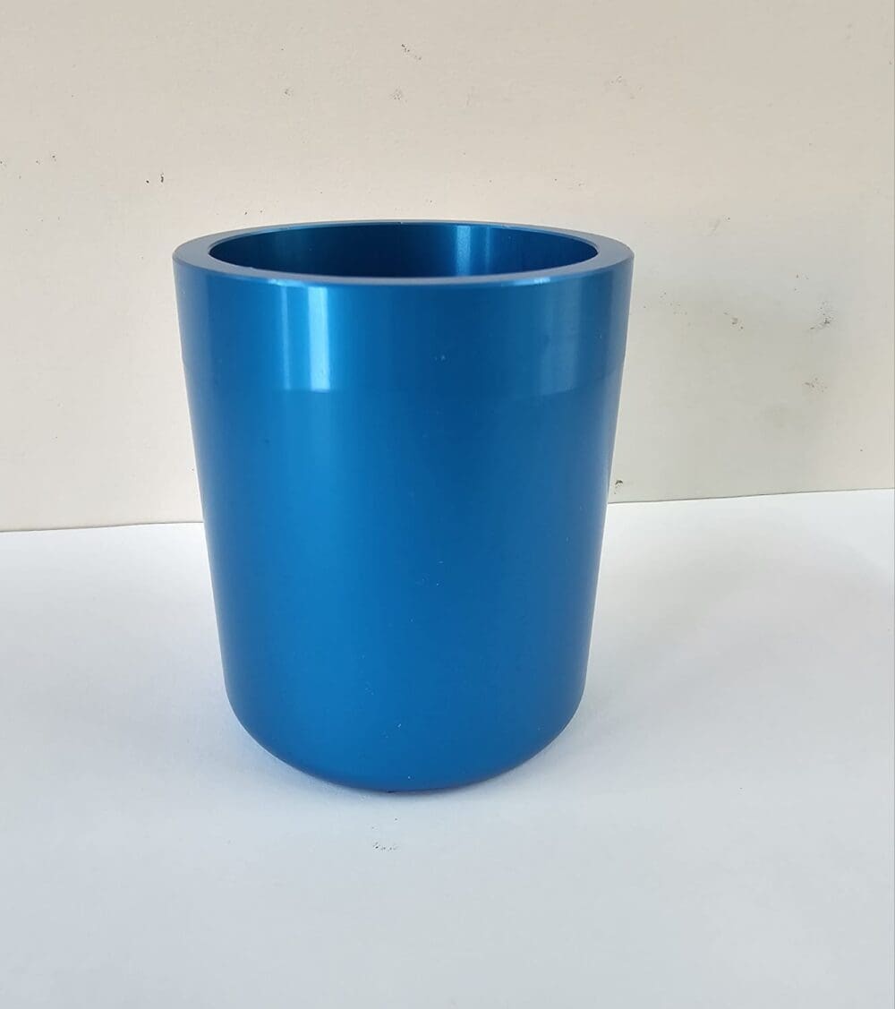 6oz round polymer mug Sublimation Blanks : Metal 6oz Insert For ROUND Polymer Mug (ZZ/TTX)