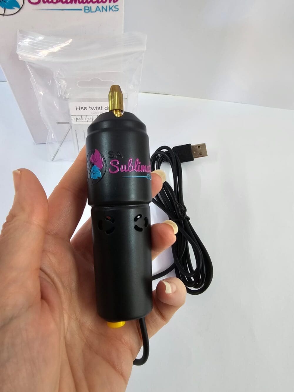 Resin & Epoxy : Handheld Mini Electric Drill (Includes drill bits)