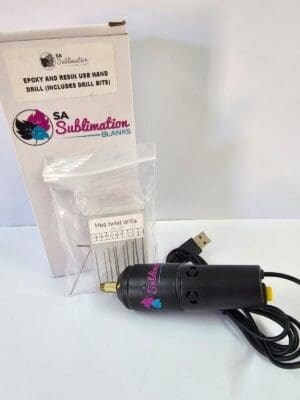 DrillSet2 Resin & Epoxy : Handheld Mini Electric Drill (Includes drill bits)