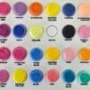 Gypsum Art : Water-based Pigment Power for Gypsum & Cement (24 Colours)