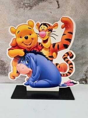 Lazer & UV Character Cut Out : Pooh & Friends with Stand (Pooh1)