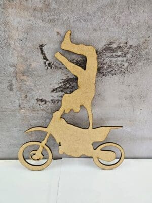 Laser DIY Wall Art : MDF Bike BMX (3mm or 6mm)