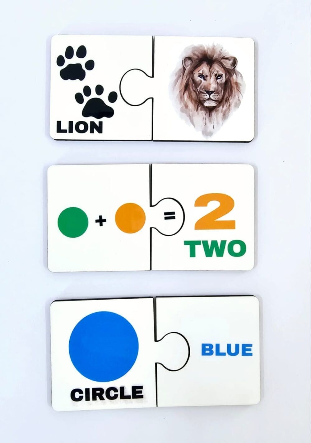 Laser Sublimation Blanks : 2 Piece Super Glossy 3mm Sublimation MDF Puzzle (Small & Medium)