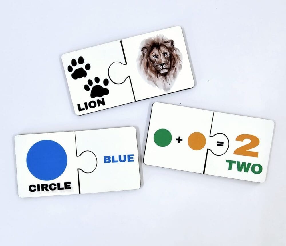 Laser Sublimation Blanks : 2 Piece Super Glossy 3mm Sublimation MDF Puzzle (Small & Medium)