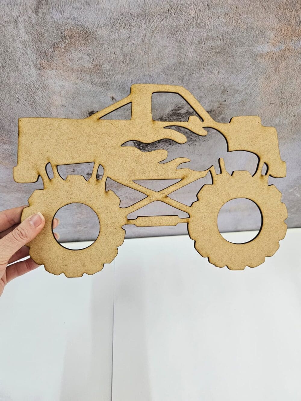 Laser DIY Wall Art : MDF Truck (3mm or 6mm)