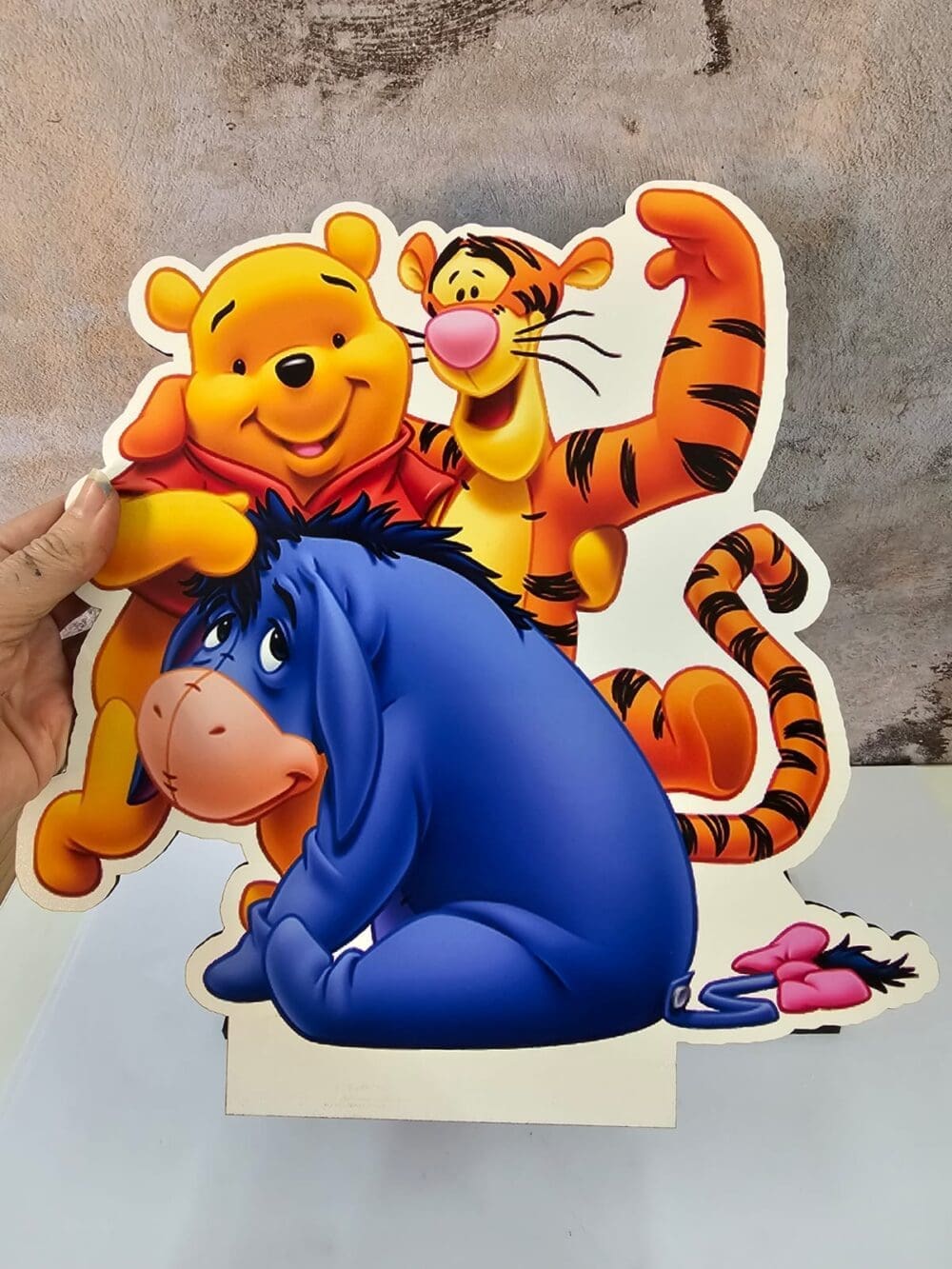 Lazer & UV Character Cut Out : Pooh & Friends with Stand (Pooh1)