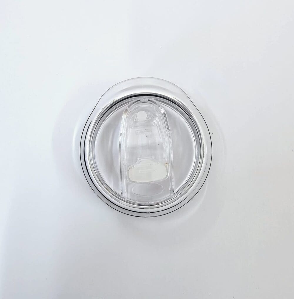 Sublimation Blanks : 12oz Gin/Coffee /22oz Fatty Clear Slider Replacement Tumbler Lids