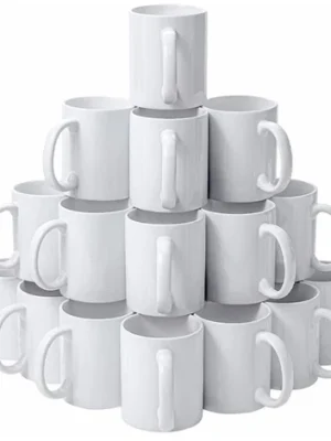 Sublimation Blanks : 11oz White A Grade Mugs (Individual or box of 36)