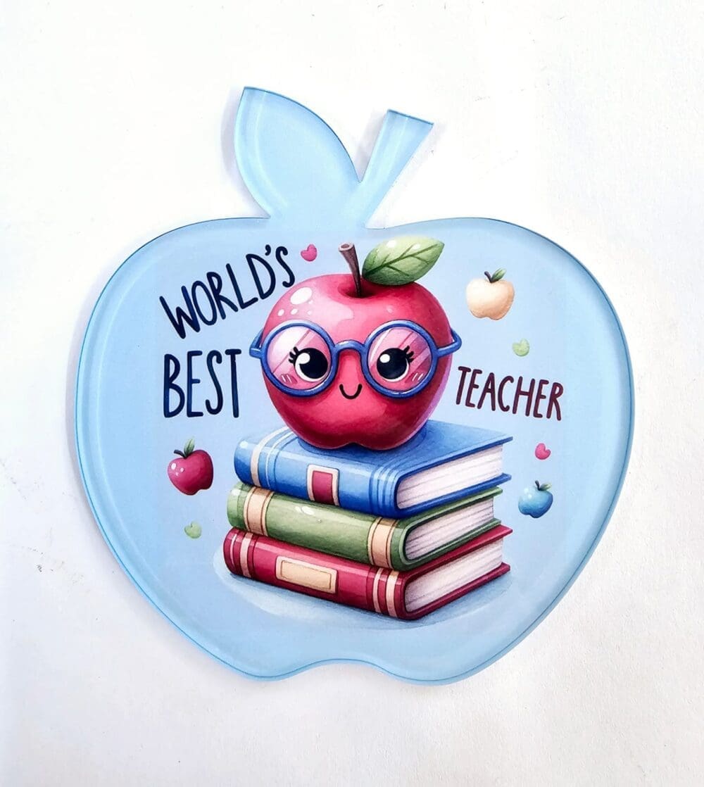 Laser Sublimation Blanks : Subli-Acrylic Circle, Square, Heart, House & Apple Coasters (3mm or 4mm)