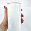 Sublimation Blanks : 12oz Straight White Tumbler
