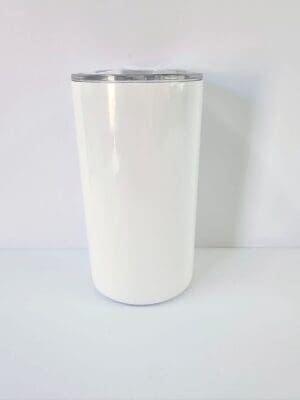 Sublimation Blanks : 12oz Straight White Tumbler