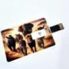 Technology : White Credit Card USB Drive, 8gigs (Blank or UV Print)