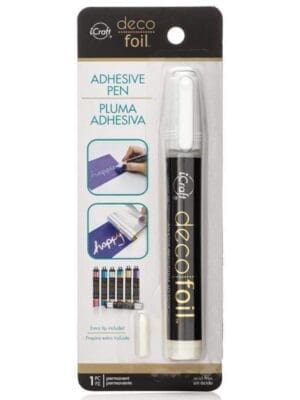 Arts & Crafts : Deco Foil Clear Transfer Adhesive Pen
