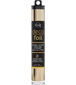 Arts & Crafts : Deco Foil Transfer Sheets, Champagne, 6x12 inch (15.24 by 30.48cm) x5 sheets