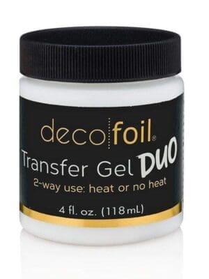 Arts & Crafts : Deco Foil Transfer Gel Duo (2-way use heat or no heat)