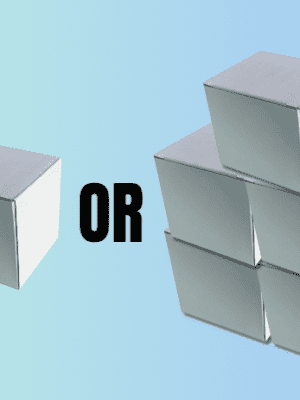 Group Picture Mug Box Packaging : 11oz White Cardboard Empty Mug Box