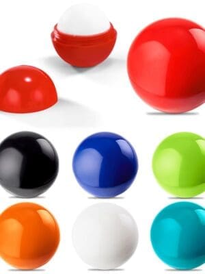 Vinyl & UV Stickers : Round Coloured Lip Balms (IDEA-5273)