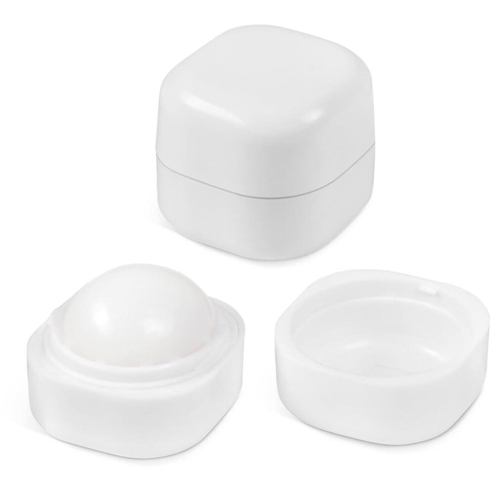 HWB-9800-HWB-9800-NOLOGODEFAULT_1024X1024 Vinyl & UV Stickers : White Cubed Lip Balm (Code HWB-9800)
