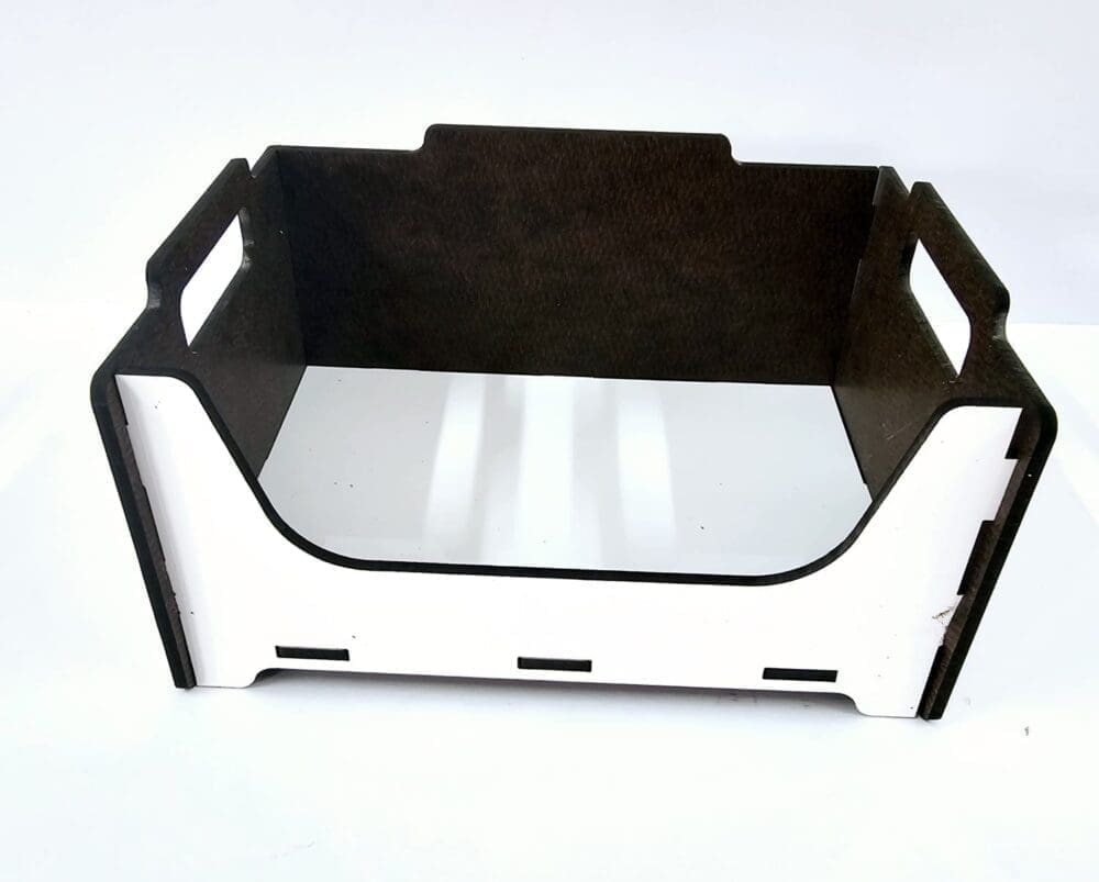 Laser Sublimation Blanks : Super Glossy 3mm Sublimation Stackable Box (Single & Double Sided)