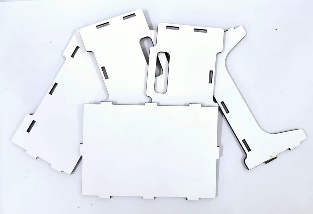 Laser Sublimation Blanks : Super Glossy 3mm Sublimation Stackable Box (Single & Double Sided)