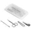Manicure Set  : 4-Piece Clear Manicure & Pedicure Set (CODE: GIFT-9982)