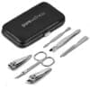Manicure Set  : 6 Piece Black Blank Manicure & Pedicure Set (CODE: PC-AM-143-B)
