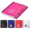 Stationery ; A6 Blank Coloured Spiral Notebook & Pen (CODE: IDEA-1920)