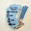 Direct UV Print : Pastel Acrylic Range : Baby Foot Keychain, Disc + Split Keyring (7 Colours)