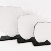 GP_Shield1 Laser Sublimation Blanks : 3mm Super Glossy Sublimation MDF Shield Style Award/Trophy (Small, Medium & Large)