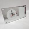 Sublimation Blanks : Rectangular Mirror Glass Clocks For Sublimation (Includes a Photo Frame)