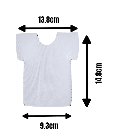 Neoprene koozies T shirt dimensionsions Sublimation Blanks : Neoprene Soda Can (Koozie) Holders (TTX)