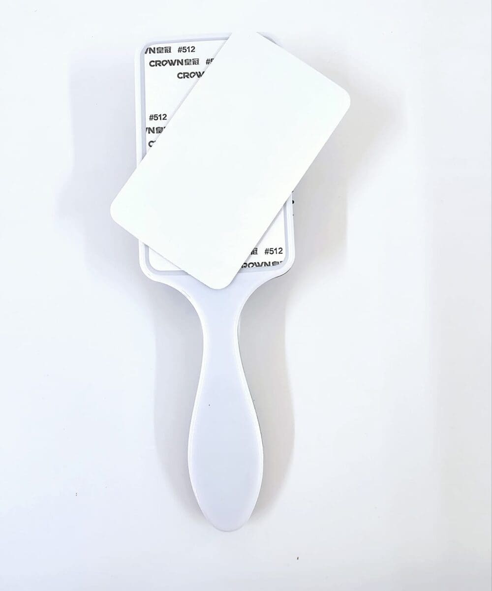 Sublimation Blanks : Adult Paddle Hairbrush (TTX)