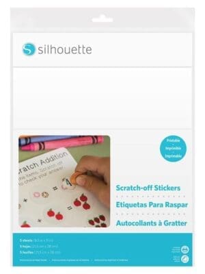 Arts & Crafts : Printable Scratch off Stickers Sheets (Inkjet & Laser)