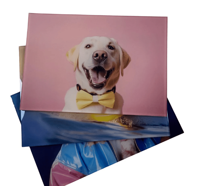 Laser Sublimation Blanks : 3mm or 4mm Subli-Acrylic Boards (13cm by 25cm)