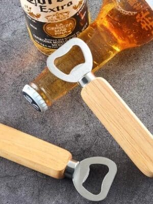Woodburn, Engraving, vinyl or UV DTF : Wooden Bottle Opener