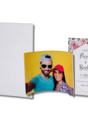 A6 Photo Card Sublimation Blanks : 3mm White Sublimer A6 Photo Card