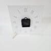 Sublimation Blanks : Glass, Mirror Square Clock (With Roman Numerals)