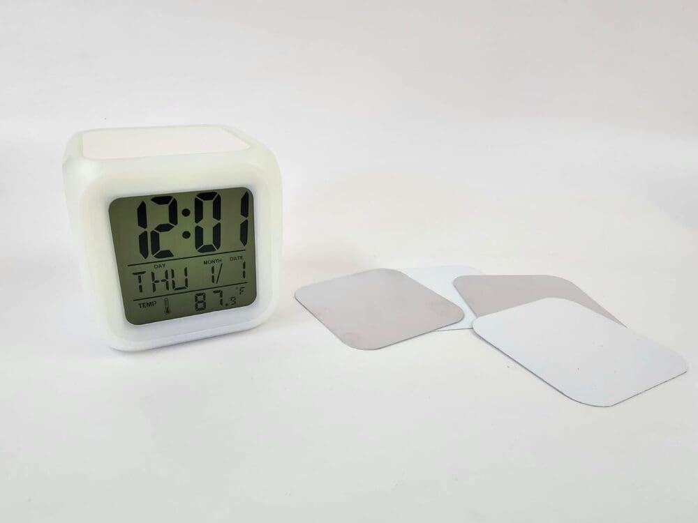 Sublimation Blanks : Colour Changing Digital Alarm Clock