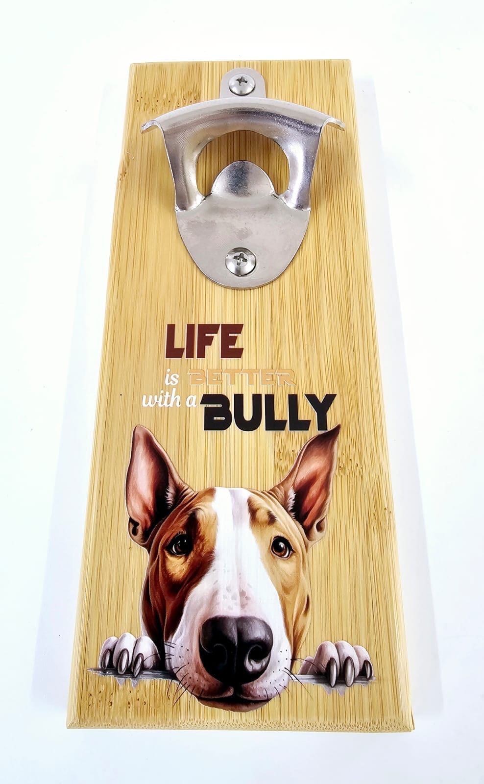 Woodburn, Engraving, vinyl or UV DTF : Okiyo Akeru Bamboo Fridge Bottle Opener (HL-OK-147-B)