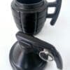 Limited Edition :  Novelty 12oz Black Ceramic Grenade Mugs With Lid