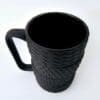Limited Edition :  Novelty Ceramic Black Matte Car Tire Mug